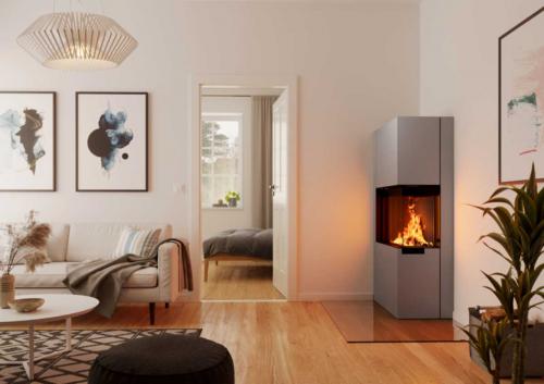 Spartherm stove Zirkon 2R Living Fire